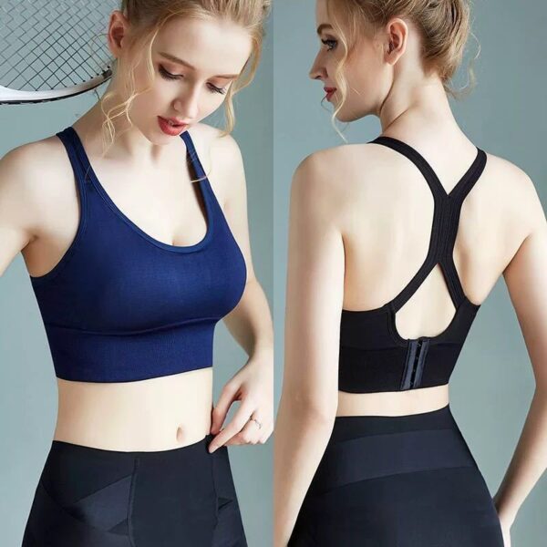 Imported High-Quality Padded Sports Bra - Image 3